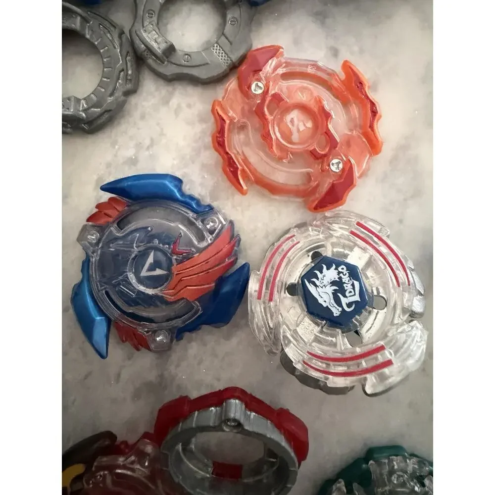 Beyblade Lot Pieces Multi-Color - Metal Fusion Spinners
